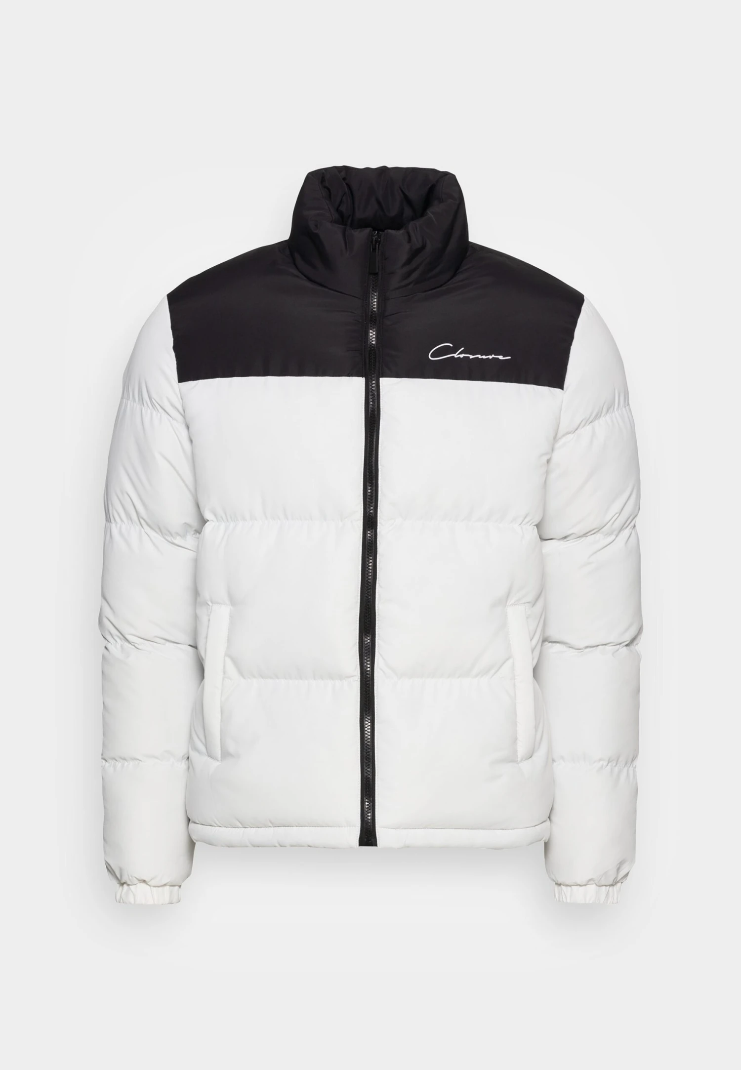 Contrast Puffer Jacket - Winter Jacket - White 3 Contrast Puffer Jacket - Winter Jacket - White