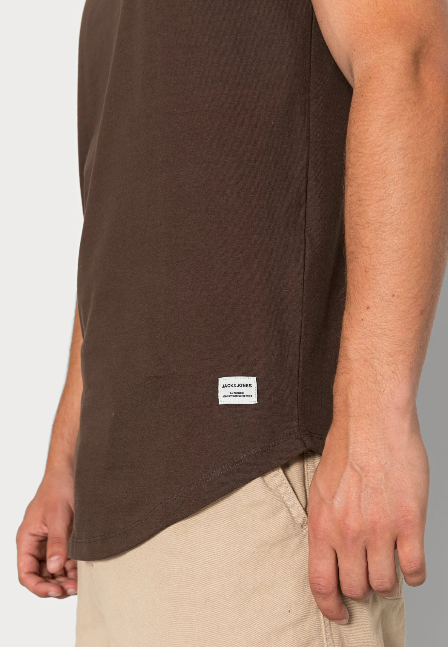 Jack & Jones Jjenoa Ss Crew Neck Noos - Basic T-Shirt - Mulch 7 Jack & Jones Jjenoa Ss Crew Neck Noos - Basic T-Shirt - Mulch - Image 5