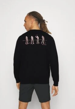 Lyle & Scott Evolution Crew - Jumper - Jet Black -Fashion Store 06a75377bfa24becb5d1818cab1bb529