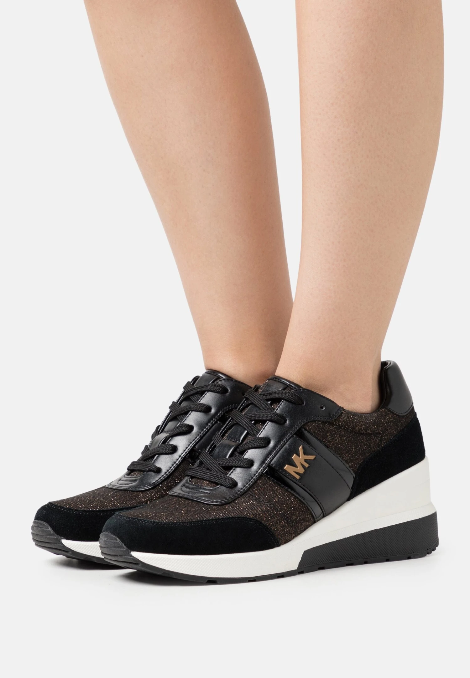 MICHAEL Michael Kors Mabel Trainer - Trainers - Black/Bronze 3 MICHAEL Michael Kors Mabel Trainer - Trainers - Black/Bronze