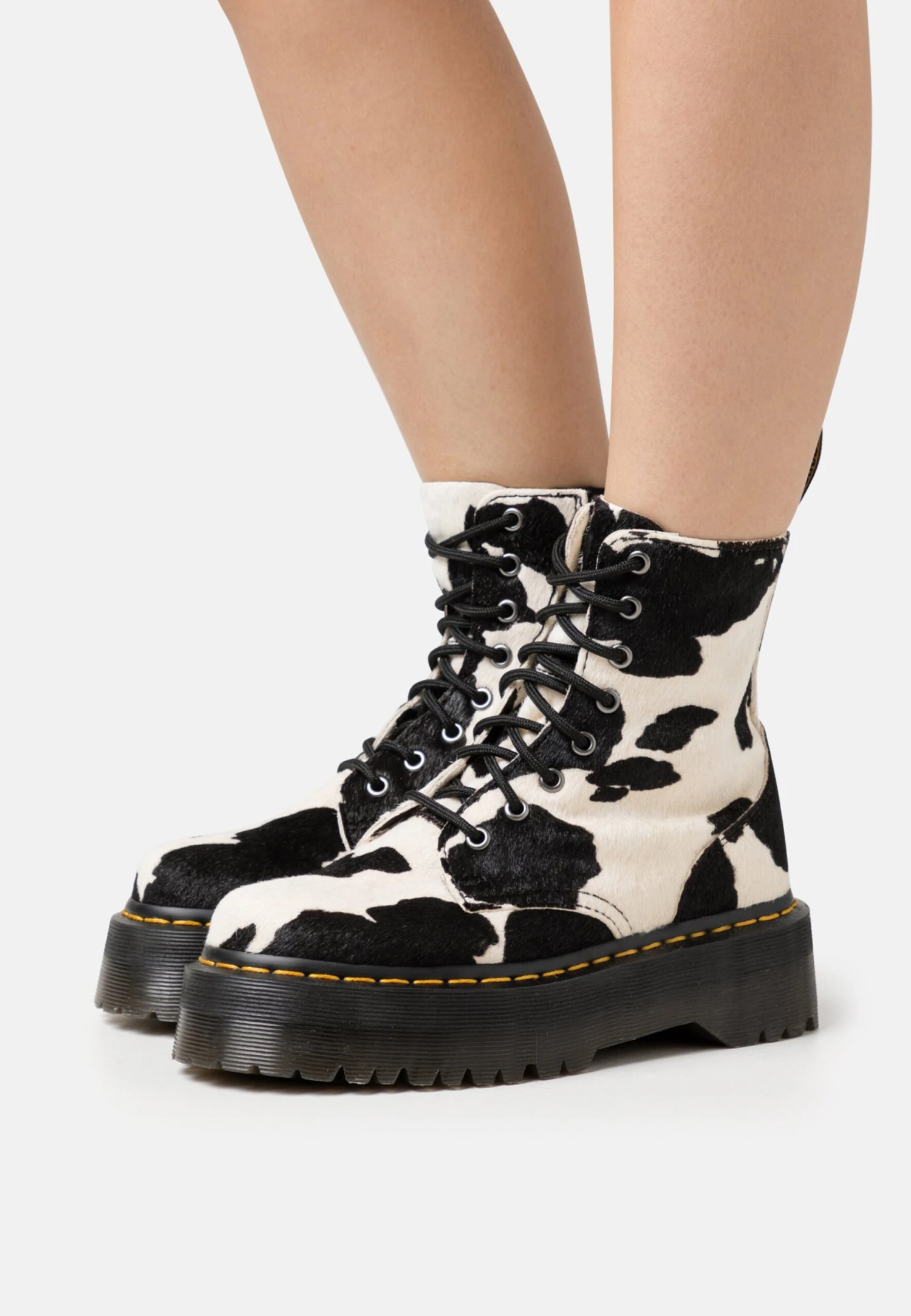Dr. Martens Jadon - Platform Ankle Boots - Black/White 3 Dr. Martens Jadon - Platform Ankle Boots - Black/White