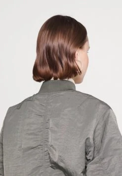 SAMSØE SAMSØE Mae Bomber - Bomber Jacket - Dark Brindle -Fashion Store 0f11f648afa44b71b73f60a17cefb11d