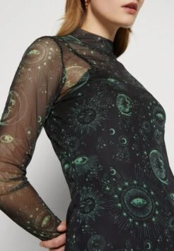 Noisy May Carrie Highneck Dress - Shift Dress - Black -Fashion Store 0f7c137b880c4551a830bdc1ac6c5ad2