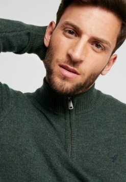 Pier One Jumper - Mottled Dark Green -Fashion Store 0ffac4a6cb01430894baaebc2963a6ec