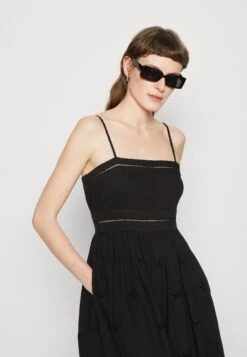 AllSaints Whitley Broderie Dress - Day Dress - Black -Fashion Store 1254d5e8f82d4ca69052a767358cff8d