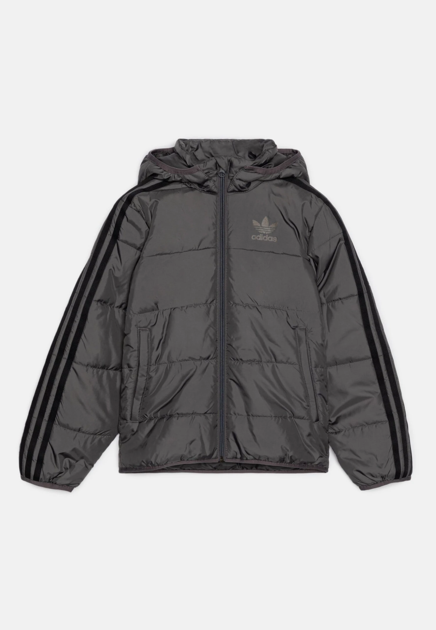 Adidas Originals Padded Unisex - Winter Jacket - Grey 5 Adidas Originals Padded Unisex - Winter Jacket - Grey - Image 3