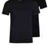 Pier One 2 Pack - Basic T-Shirt - Black 2 Pier One 2 Pack - Basic T-Shirt - Black -Fashion Store 2de0d41f5c384ef9935cd04e81aa9048