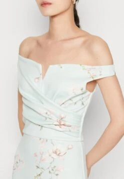 Wal G Wedding Kai V Neck Print Maxi - Occasion Wear - Sage Green -Fashion Store 2def809060d64c89a4da0f50e8cefb7a