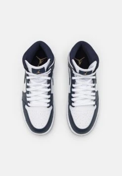 Air Jordan 1 Mid - High-Top Trainers - White/Metallic Gol/Obsidian 15 Air Jordan 1 Mid - High-Top Trainers - White/Metallic Gol/Obsidian -Fashion Store 2f9eef4cde434754b1bde11dc39e0f2f