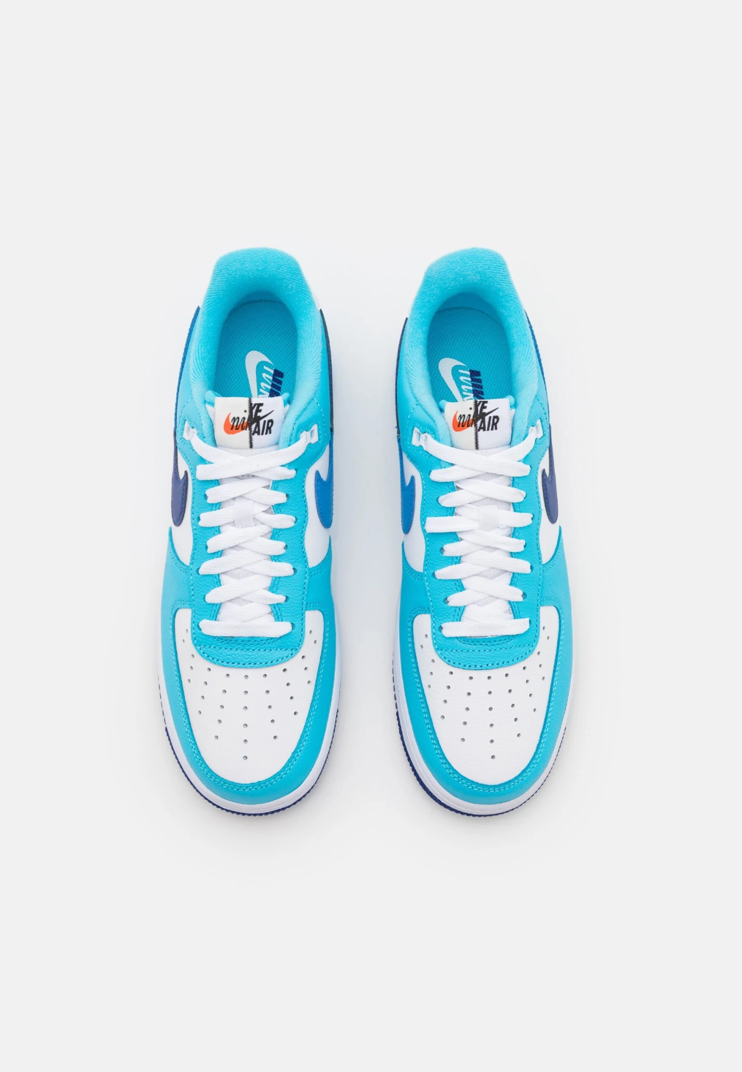 Nike Sportswear Air Force 1 07 Unisex - Trainers - White/Light Photo Blue/Deep Royal Blue/Baltic Blue/Black 6 Nike Sportswear Air Force 1 07 Unisex - Trainers - White/Light Photo Blue/Deep Royal Blue/Baltic Blue/Black - Image 4