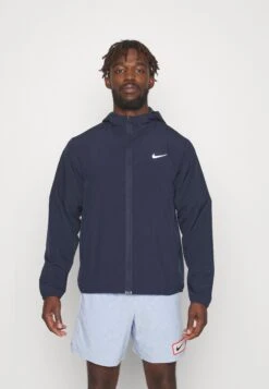 Nike Performance Training Jacket - Obsidian/Reflective Silver -Fashion Store 344d0f9896544b8088a6bdb980ef1b2a