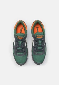 Saucony Dxn Trainer Unisex - Trainers - Green/Orange -Fashion Store 34a356c2a4954f70bde267d3a56b4e99