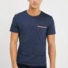 Pier One Basic T-Shirt - Mottled Dark Blue 2 Pier One Basic T-Shirt - Mottled Dark Blue -Fashion Store 3808233523534da4aade7a1fd6fb5cc6