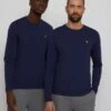 Lyle & Scott Long Sleeved Top - Navy 2 Lyle & Scott Long Sleeved Top - Navy -Fashion Store 3d17a3a8a64a4ad99502354e6a571262