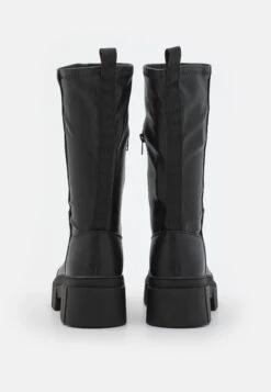 ONLY Shoes Onlbaiza Mid Sock Boot - Platform Boots - Black -Fashion Store 3ee43589163f43b5918e57924fa1fa40