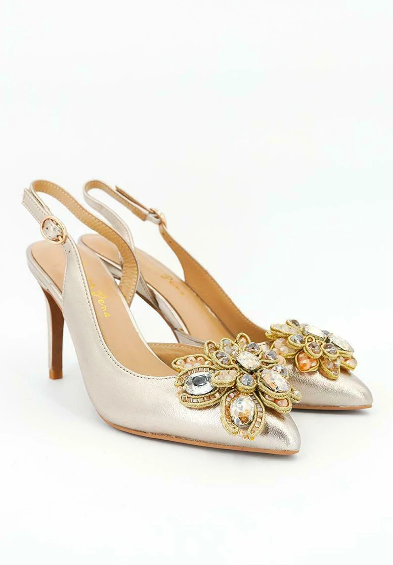 Alma En Pena Lagos - High Heels - Gold 4 Alma En Pena Lagos - High Heels - Gold - Image 2