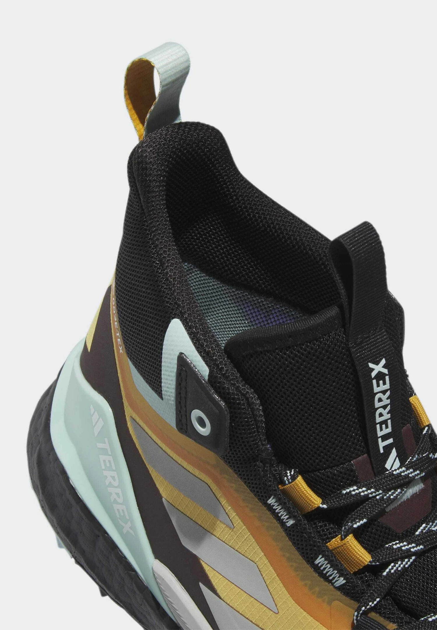 Adidas TERREX Free Hiker 2 Gore-Tex- Hiking Shoes - Preloved Yellow/Silver/Semi Flash Aqua 8 Adidas TERREX Free Hiker 2 Gore-Tex- Hiking Shoes - Preloved Yellow/Silver/Semi Flash Aqua - Image 6