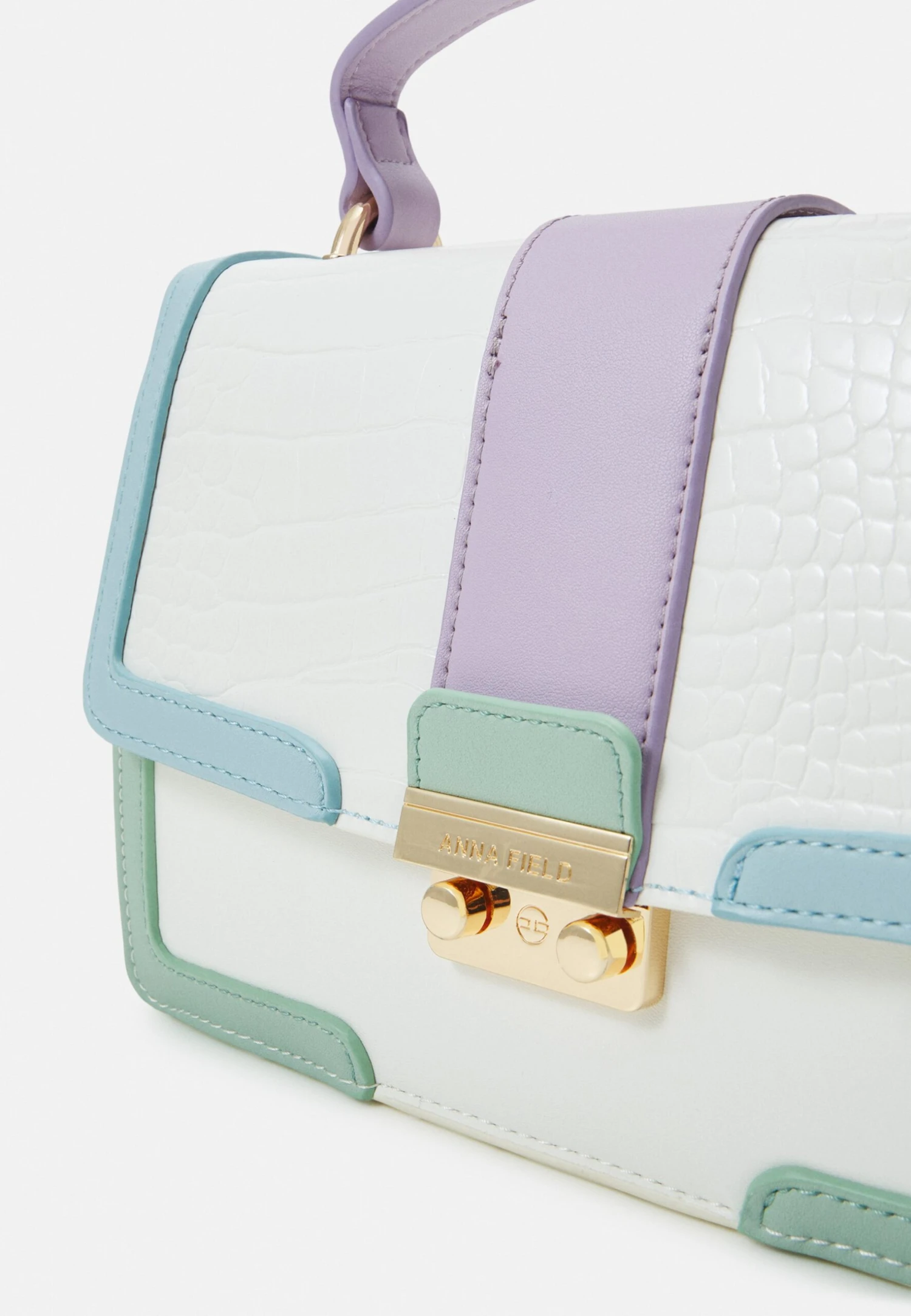 Anna Field Across Body Bag - White 6 Anna Field Across Body Bag - White - Image 4