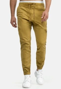 Indicode Jeans Levi - Cargo Trousers - Amber -Fashion Store 428a83e4b68746e58e5d9f81311951fc