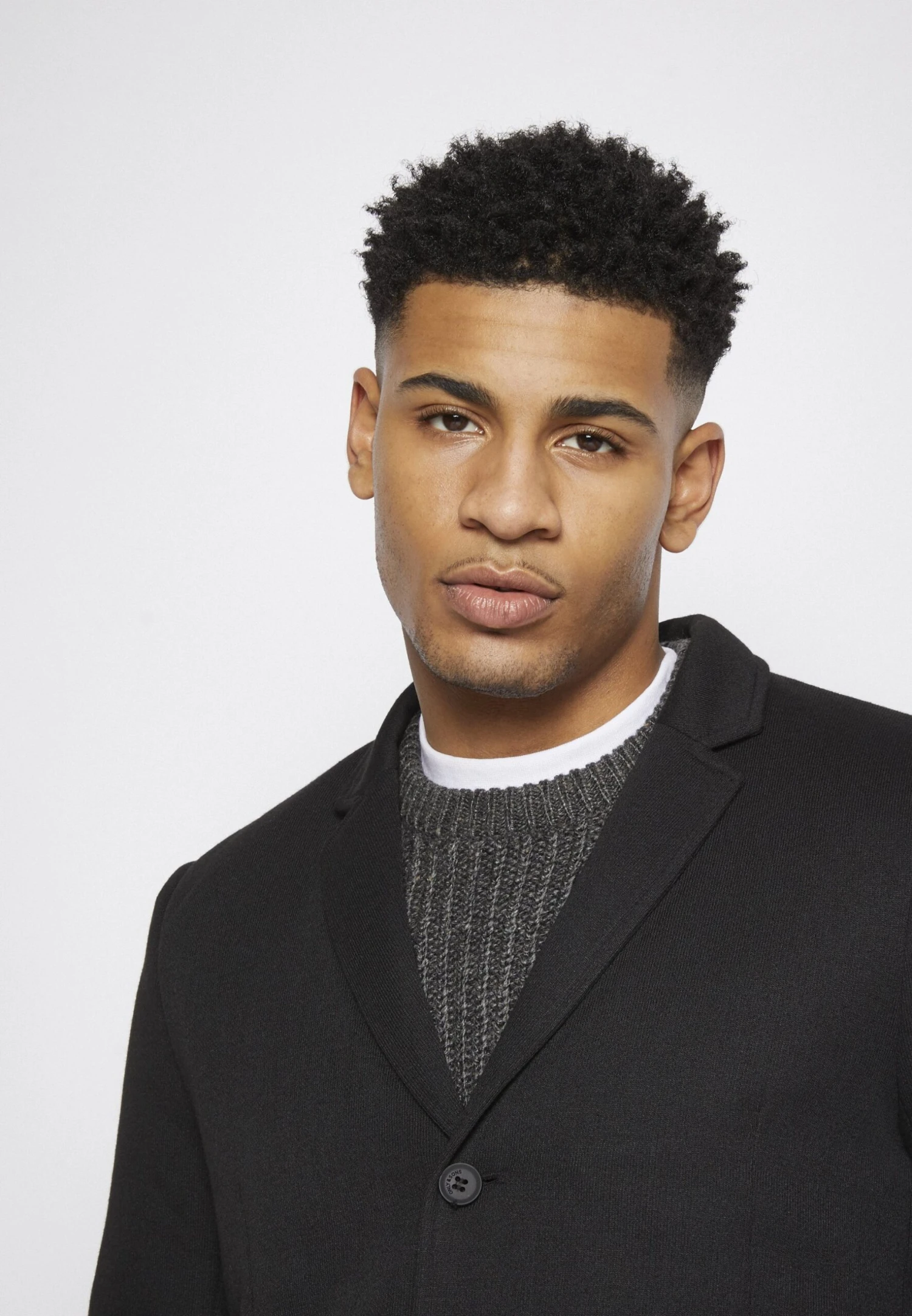 Only & Sons Onsjulian King Coat - Classic Coat - Black 8 Only & Sons Onsjulian King Coat - Classic Coat - Black - Image 6