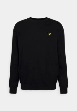 Lyle & Scott Evolution Crew - Jumper - Jet Black -Fashion Store 46327d801ec443e5b8150822a2568c4a