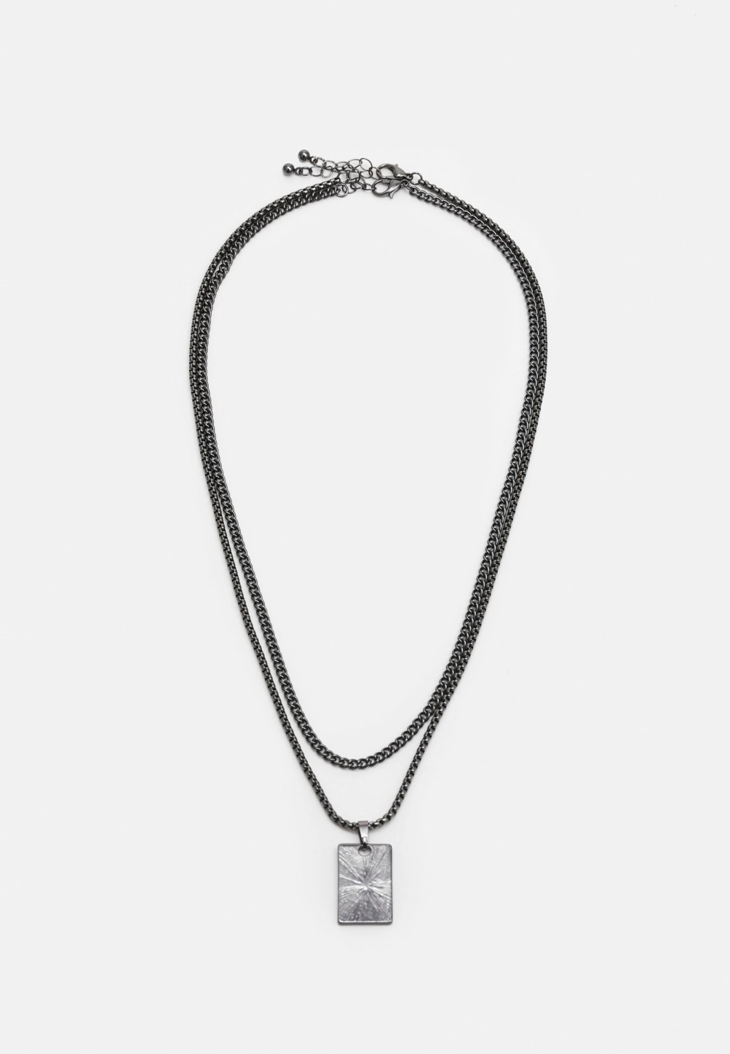 Jack & Jones Jacbaza Necklace 2 Pack - Necklace - Black 3 Jack & Jones Jacbaza Necklace 2 Pack - Necklace - Black