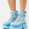 KOI FOOTWEAR Melanie Martinez Crybaby Platform Boots - Platform Ankle Boots - Blue 1 KOI FOOTWEAR Melanie Martinez Crybaby Platform Boots - Platform Ankle Boots - Blue -Fashion Store 4b37344fceab4bf6ae0c4317c910036b