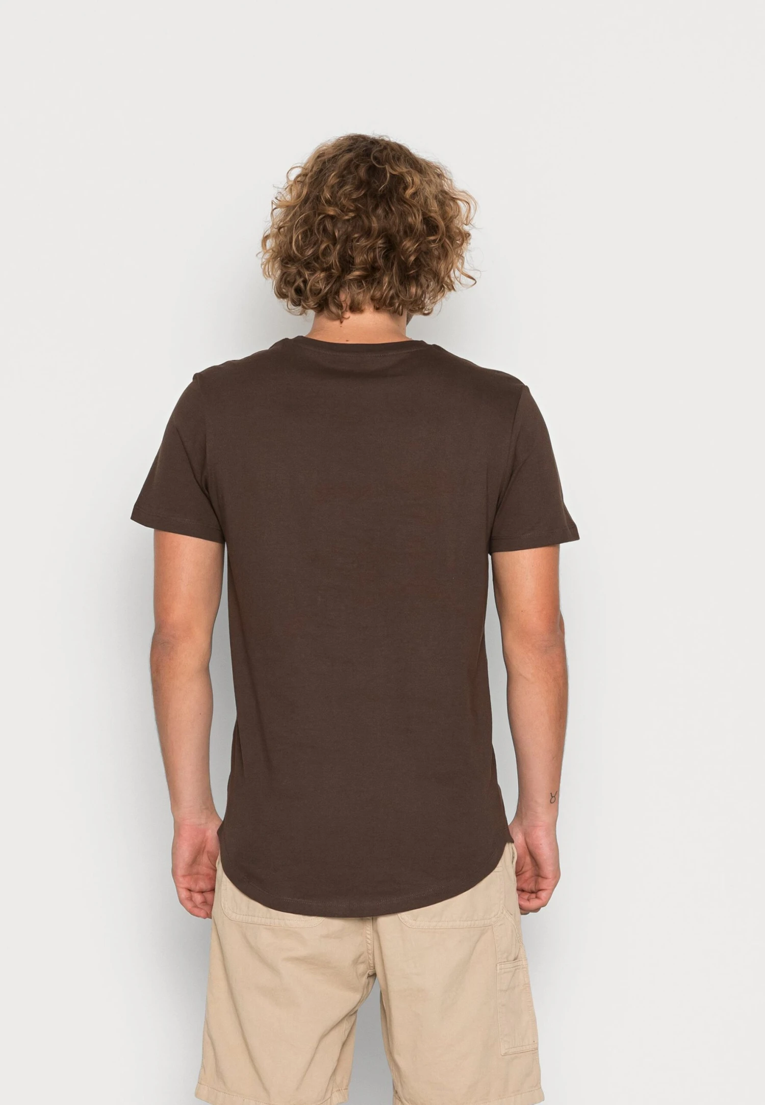 Jack & Jones Jjenoa Ss Crew Neck Noos - Basic T-Shirt - Mulch 5 Jack & Jones Jjenoa Ss Crew Neck Noos - Basic T-Shirt - Mulch - Image 3