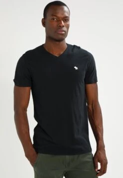 Abercrombie & Fitch Vneck 3 Pack - Basic T-Shirt - White/Black/Grey 12 Abercrombie & Fitch Vneck 3 Pack - Basic T-Shirt - White/Black/Grey -Fashion Store 4bb0fc649e7a4bd6bddd10eb89823e18