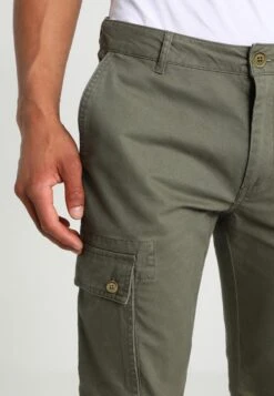 Pier One Cargo Trousers - Olive 11 Pier One Cargo Trousers - Olive -Fashion Store 4d8ca8d5509245e89dbbf8a56da59457