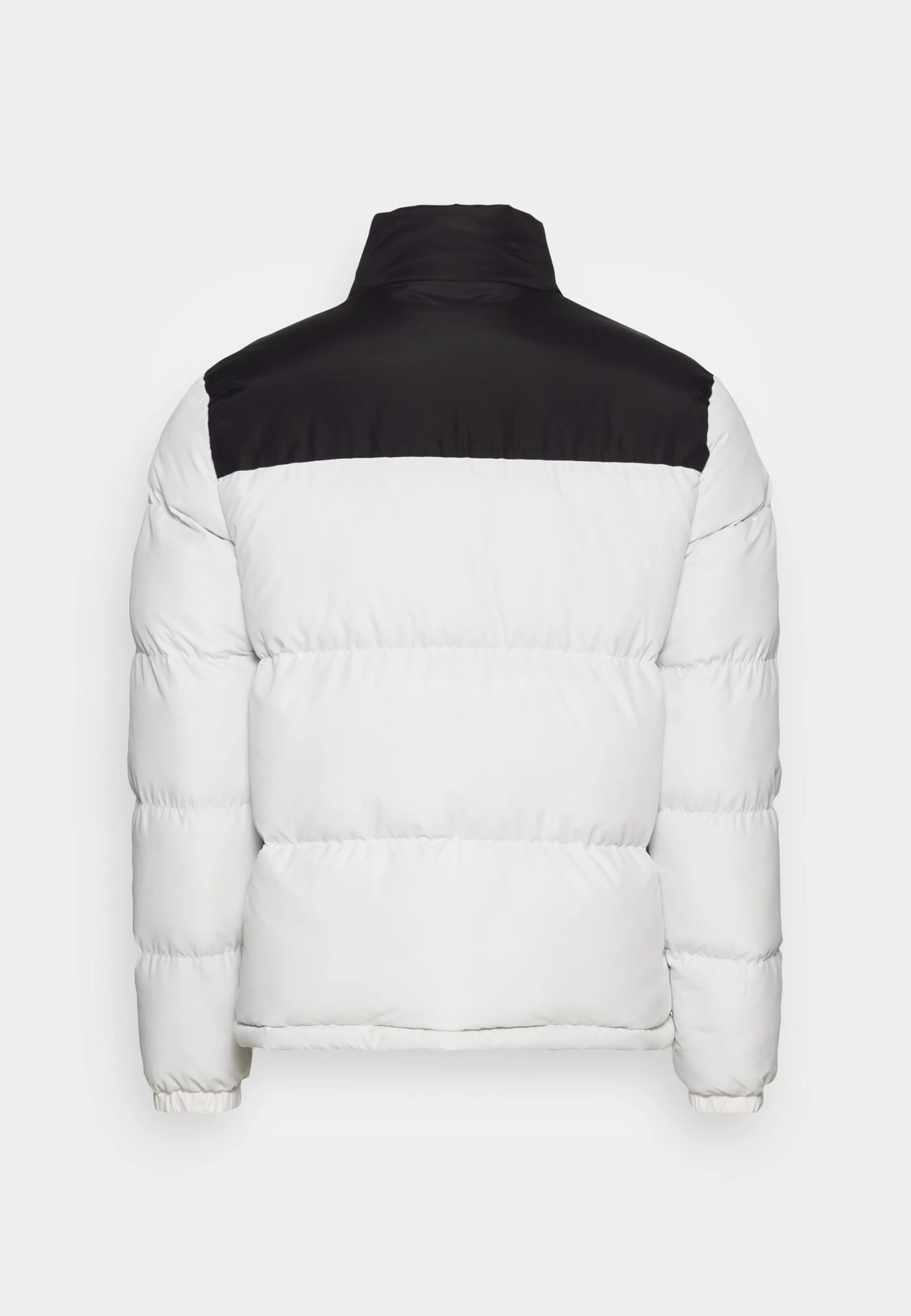 Contrast Puffer Jacket - Winter Jacket - White 4 Contrast Puffer Jacket - Winter Jacket - White - Image 2
