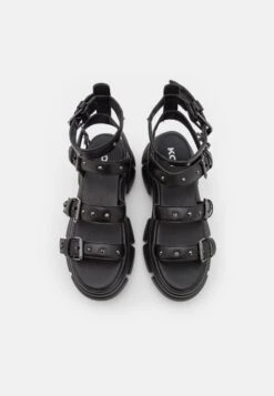 KOI FOOTWEAR Raining Vengeance Charm Platform - Platform Sandals -Fashion Store 4e6ed860bfbb4ebc9f6ea0f355840b59