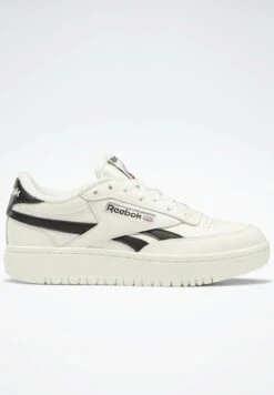 Reebok Classic Club C Double - Trainers - Chalk Core Black Chalk -Fashion Store 511047353b7d4c09b419d344ddee461f
