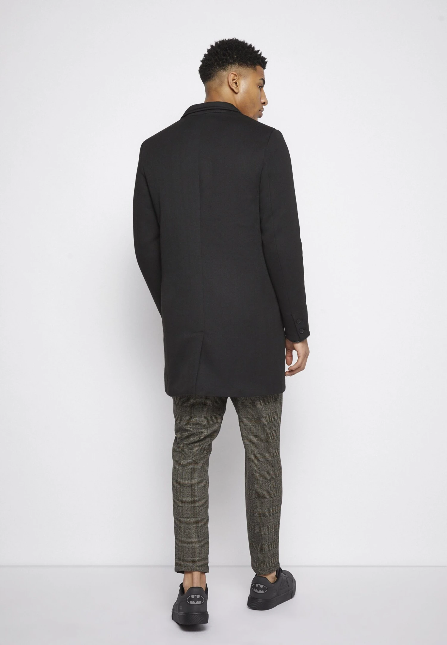 Only & Sons Onsjulian King Coat - Classic Coat - Black 6 Only & Sons Onsjulian King Coat - Classic Coat - Black - Image 4