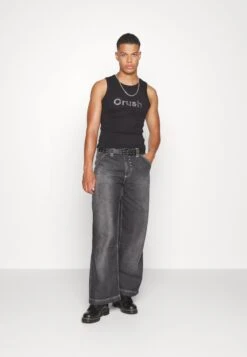 Jaded London Crush Rhinestone Vest Unisex - Top - Black -Fashion Store 5ab7dc86763e4add83a6be0007954d7b