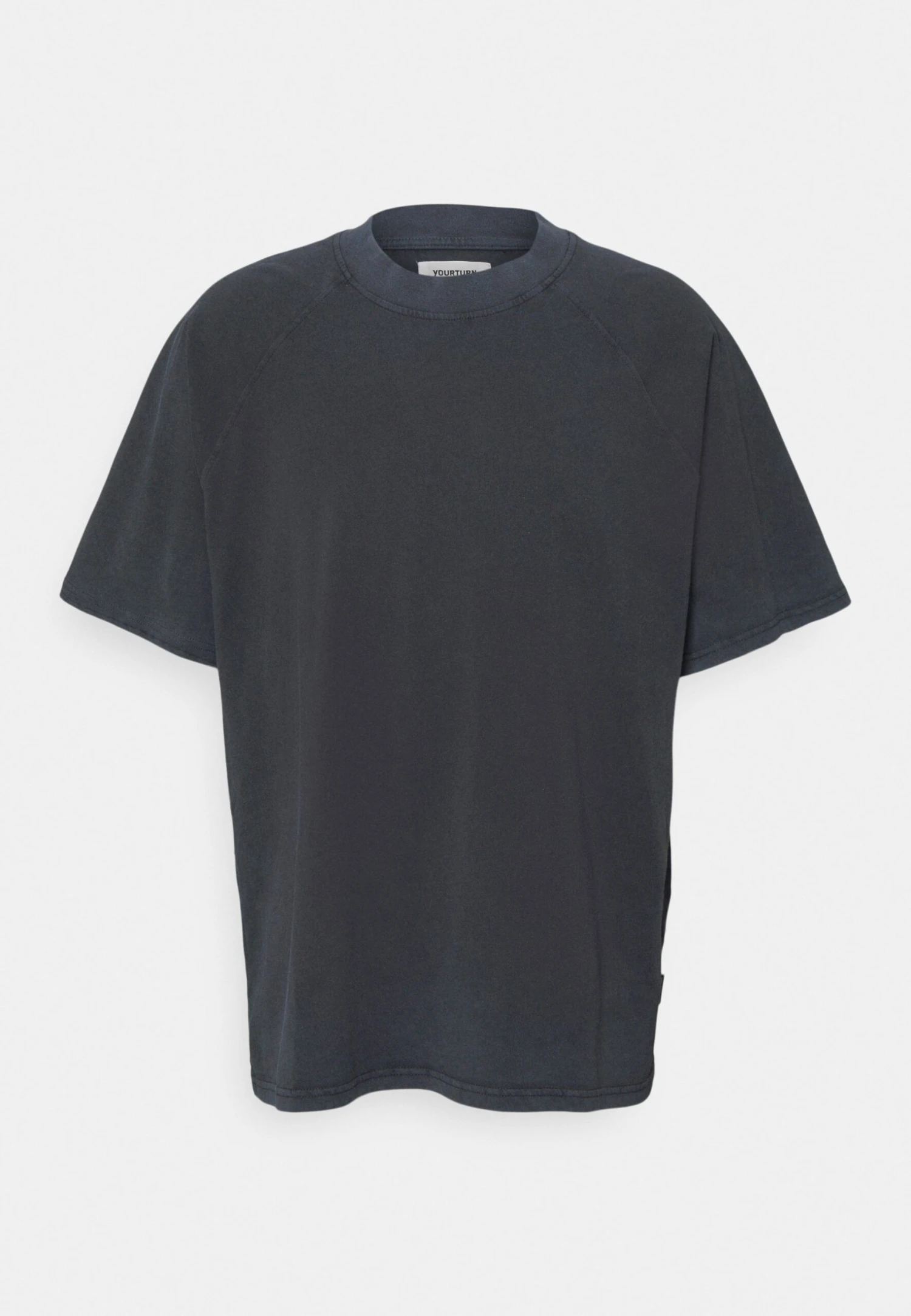 YOURTURN Basic T-Shirt - Mottled Dark Grey 3 YOURTURN Basic T-Shirt - Mottled Dark Grey