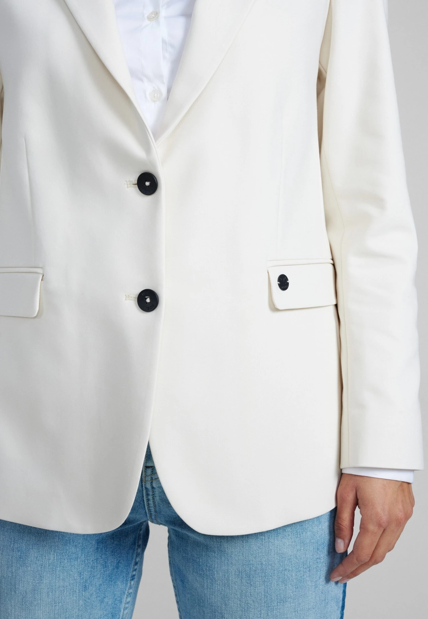 Mos Mosh Mary Night - Blazer - Ecru 8 Mos Mosh Mary Night - Blazer - Ecru - Image 6