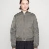SAMSØE SAMSØE Mae Bomber - Bomber Jacket - Dark Brindle 1 SAMSØE SAMSØE Mae Bomber - Bomber Jacket - Dark Brindle -Fashion Store 68ef841b9dda43b381f9164f4c0c9a15