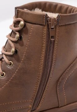 Anna Field Winter Boot - Lace-Up Ankle Boots - Coffee -Fashion Store 6999c66285cf426f9d4129e2fda5154e