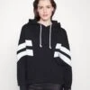 Hoodie - Black/White -Fashion Store 74db8b5e60fb493b9641311c8f43634e