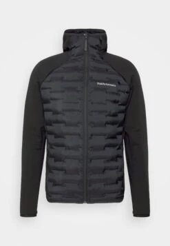Peak Performance Argon Hybrid Hood - Fleece Jacket - Black -Fashion Store 77bb708aa46a408c89d6ceb509c7db7c