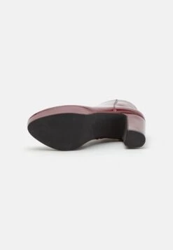 Anna Field High Heeled Ankle Boots - Dark Red -Fashion Store 784bf6fbbf91428390298c7d46943a10