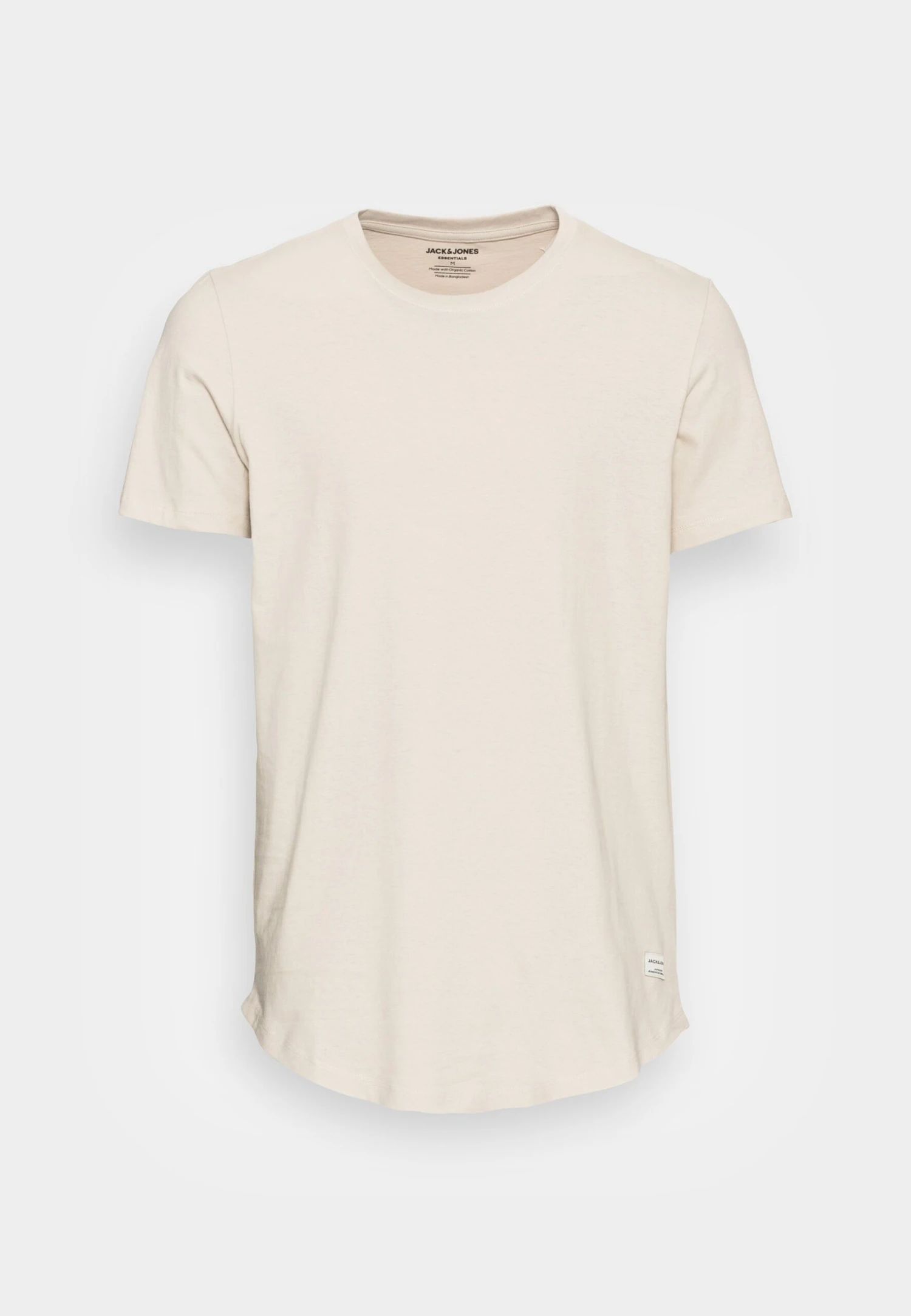 Jack & Jones Jjenoa Ss Crew Neck Noos - Basic T-Shirt - Moonbeam 6 Jack & Jones Jjenoa Ss Crew Neck Noos - Basic T-Shirt - Moonbeam - Image 4