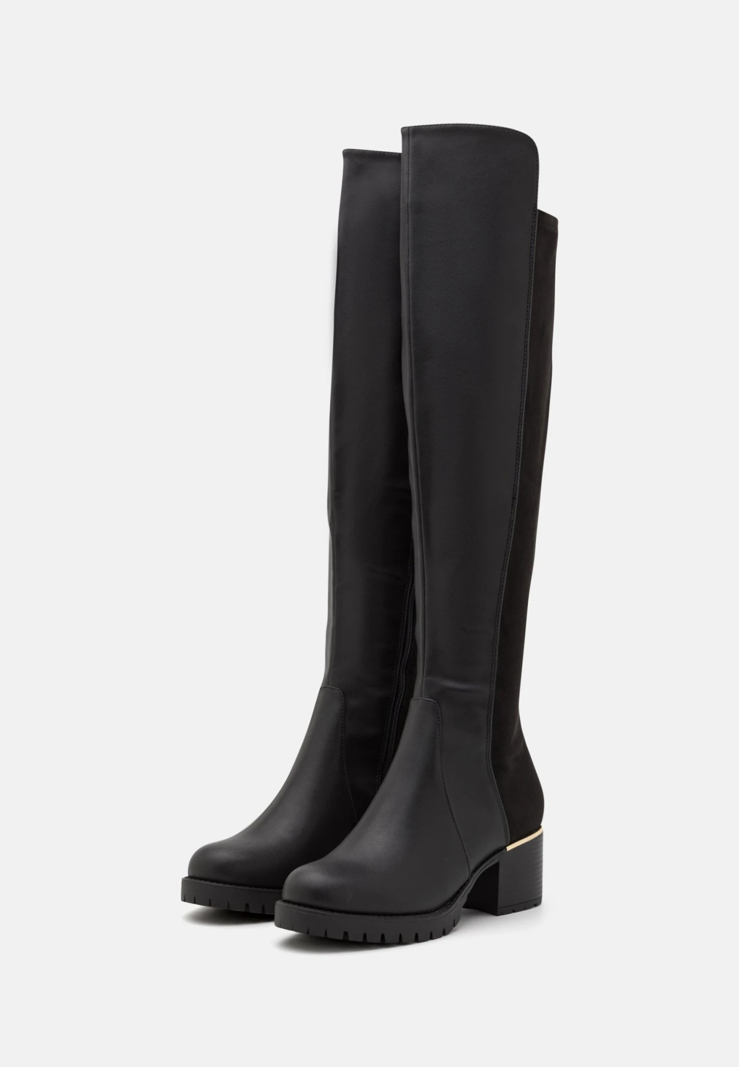 Over-The-Knee Boots - Black 5 Over-The-Knee Boots - Black - Image 3