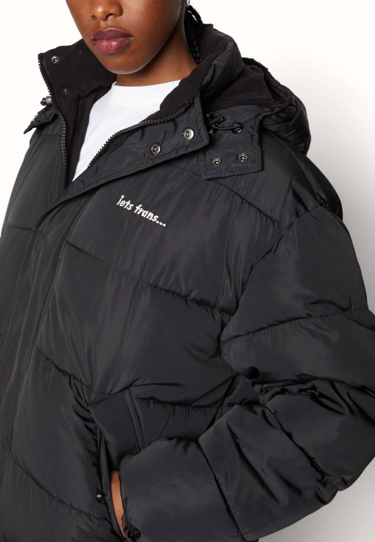 Iets Frans... Hooded Puffer Jacket - Winter Jacket 9 Iets Frans... Hooded Puffer Jacket - Winter Jacket - Image 7