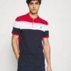 Pier One Polo Shirt - Red/White/Dark Blue -Fashion Store 8972fdaae98b4391b63785d05e2ecd3f