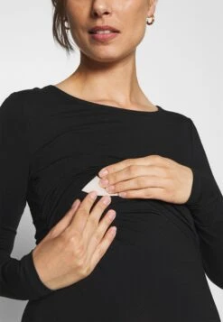 Nursing Function Longsleeve Tee - Long Sleeved Top - Black 11 Nursing Function Longsleeve Tee - Long Sleeved Top - Black -Fashion Store 8a960e6aaddc44c1bffcc3effba28a70