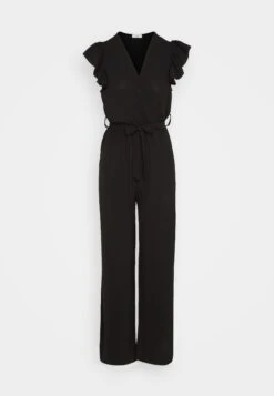 Wal G Fazza Ruffle- Jumpsuit - Black -Fashion Store 919290df163345d4b8fee5f204753e27