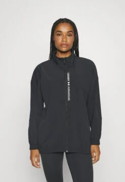 Under Armour Oversized Jacket - Windbreaker - Black/White