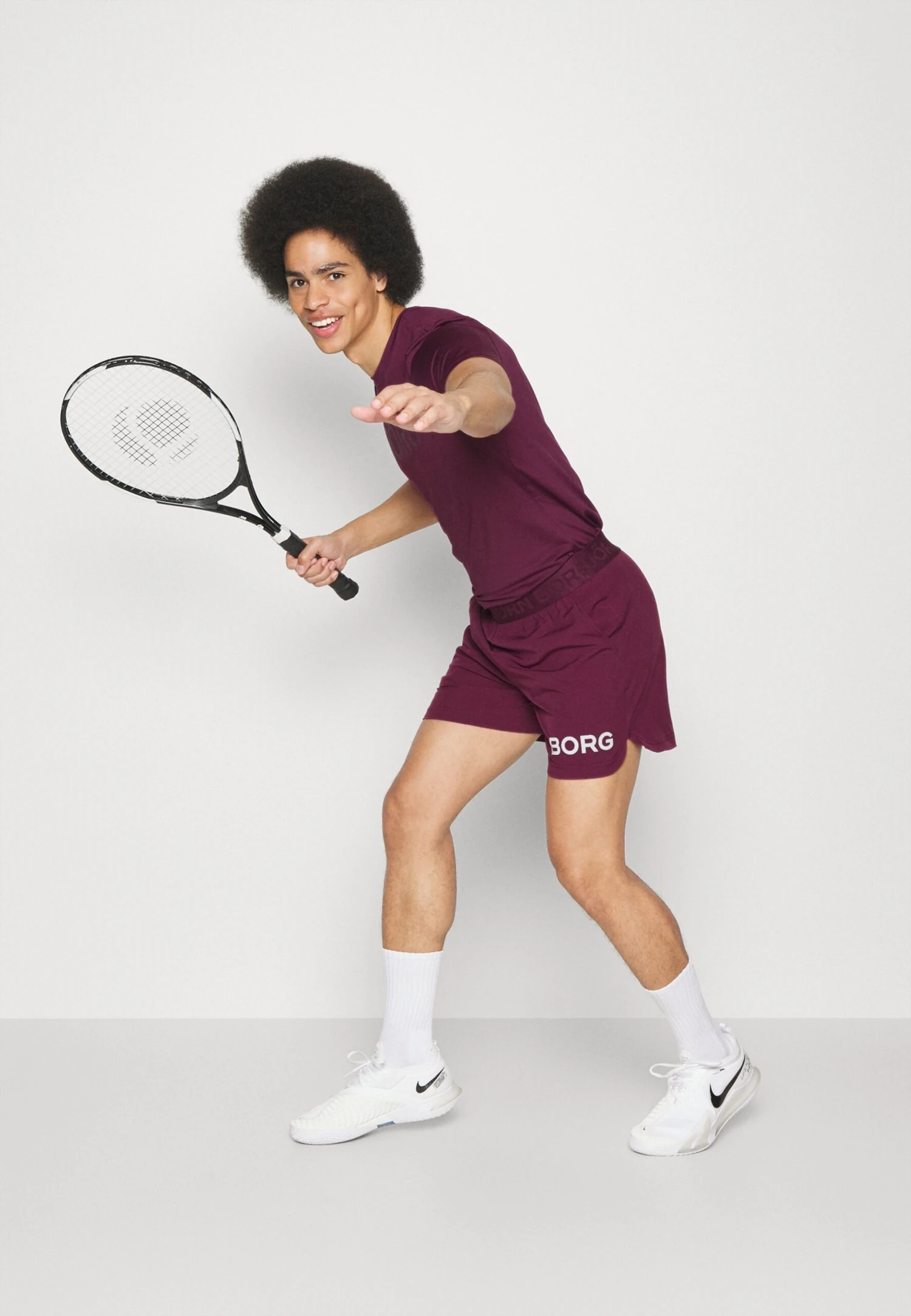 BJØRN BORG Short Shorts - Sports Shorts - Grape Wine 4 BJØRN BORG Short Shorts - Sports Shorts - Grape Wine - Image 2